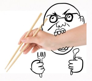 I hate chopsticks